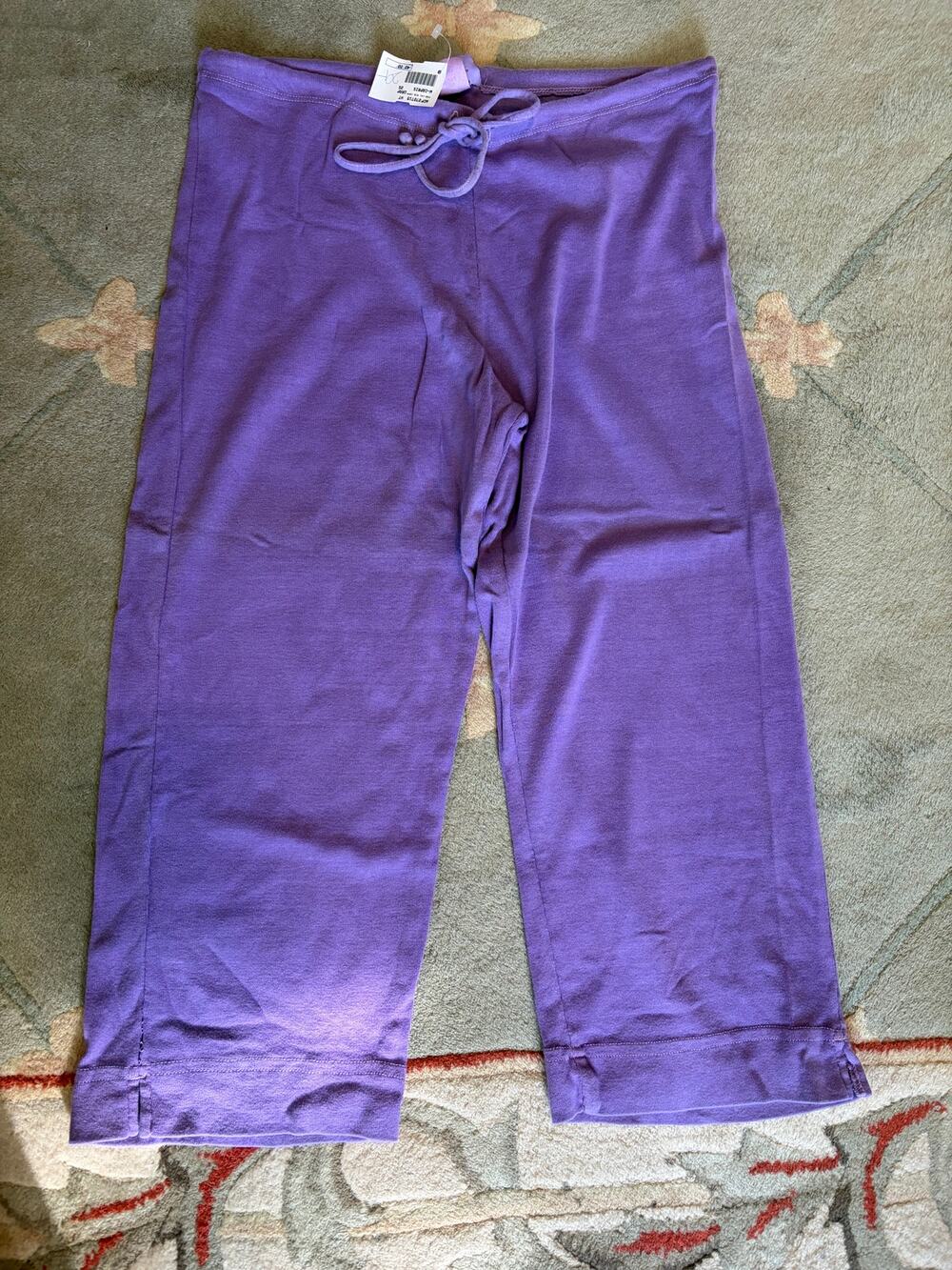 NWT HardTail Forever P-30 Grape Capri Yoga Pants Womens One Size USA Y2K P-30